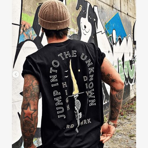 Diver - Alternative, Skateboard and Tattoo inspired T-Shirt