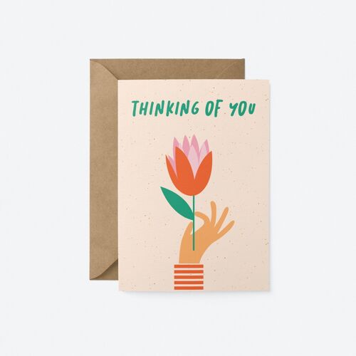 Thinking of you - Greeting card