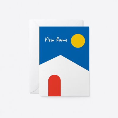 New Home - Housewarming greeting card