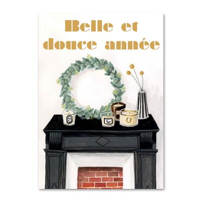 Beautiful New Year Scents Card