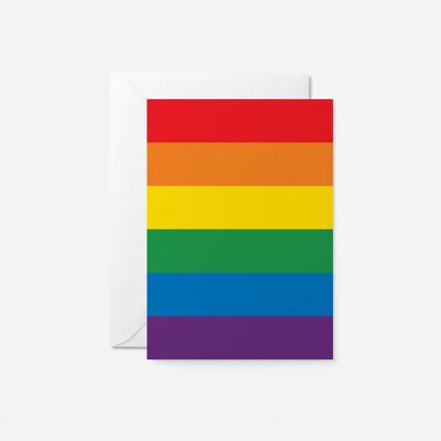 Rainbow - Pride Greeting card