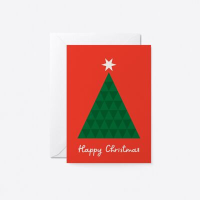 Frohe Weihnachten – saisonale Grußkarte – Weihnachtskarte
