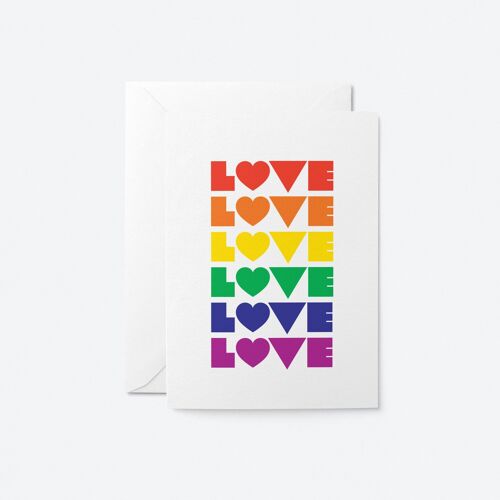 Love - Greeting Card