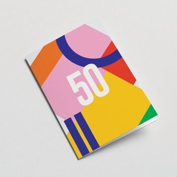 50e anniversaire - Carte de voeux 2