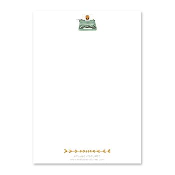 Carte postale Amour de plantes - Craie 2