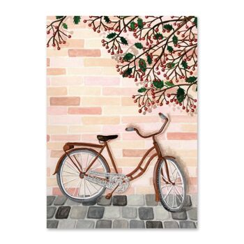 Carte postale La bicyclette 1