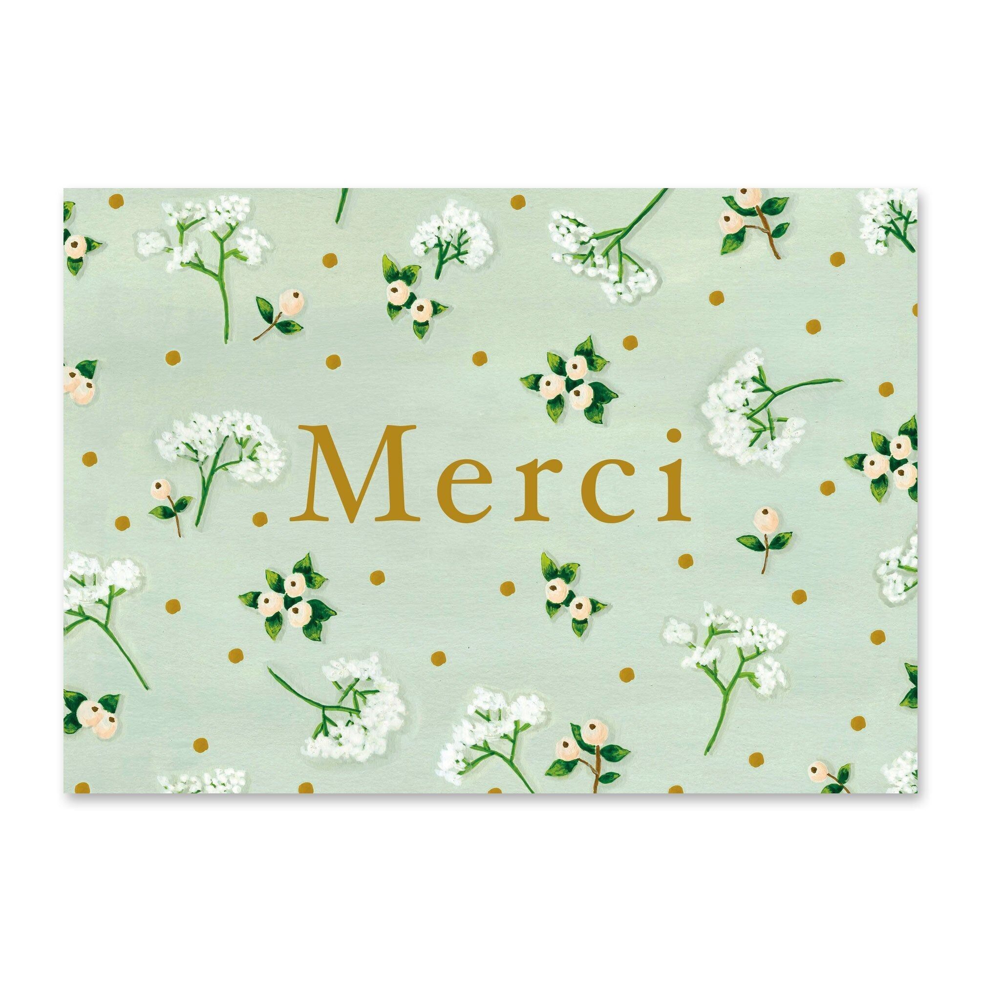 Thank you card Symphorine