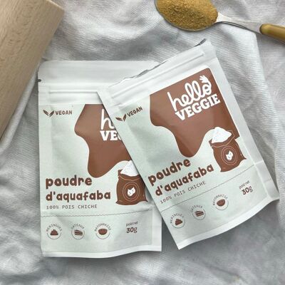 Poudre d’Aquafaba 100% Pois Chiche - 30g