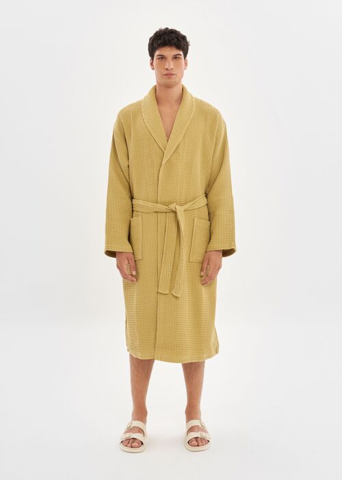 Bathrobe | Waffle Mustard