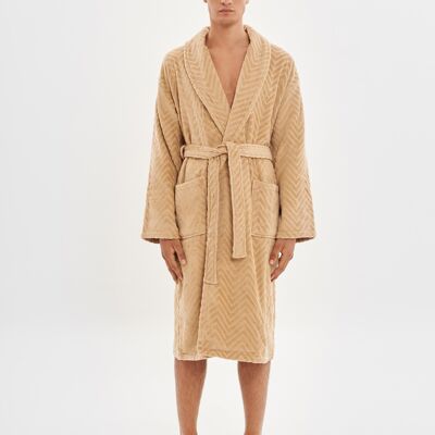 Bathrobe | Velour Taupe