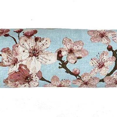 Woven cushion cover at the bottom of the door Japanese Cherry