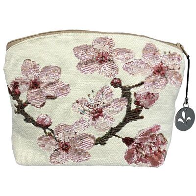 Estuche para lápices tejido en jacquard de cerezo japonés