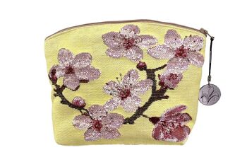 Trousse tissée Jacquard Cerisier Japonais 4