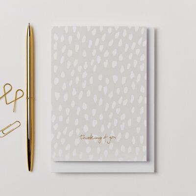 Dotted Thinking Of You Card