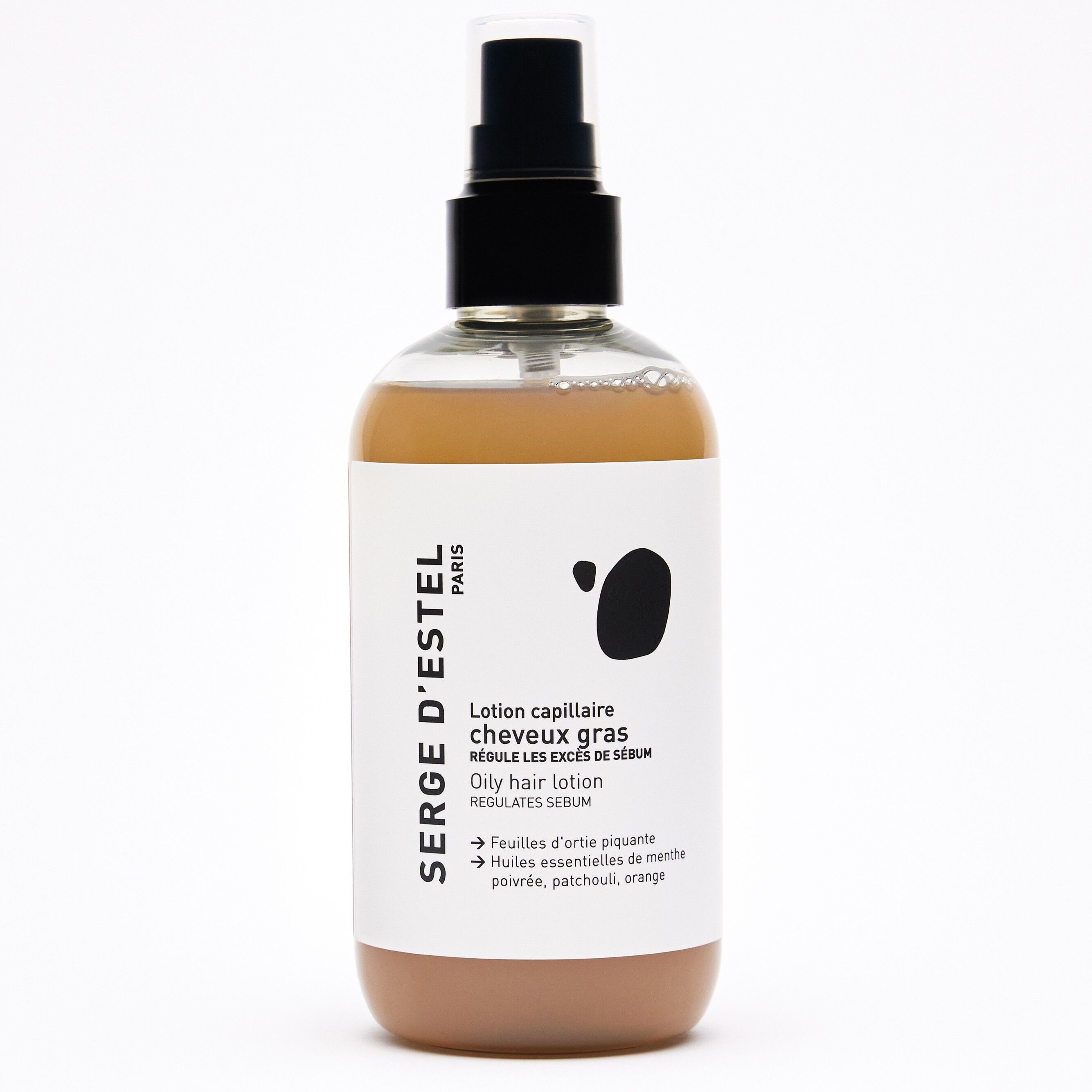 Lotion Purifiante Cheveux Gras 100 ml - Ortie Piquante & Hiuile Essentielle Menthe Poivrée
