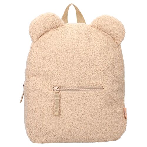 Sac à dos enfant - ourson bouclette beige