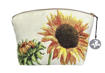 Trousse tissée Jacquard Tournesol