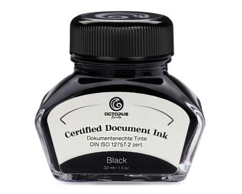 Encre pour documents noire, certifiée DIN ISO 12757-2 1