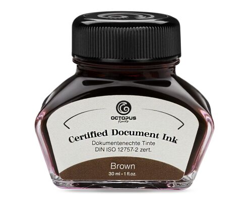 Document Ink Brown, DIN ISO 12757-2 zertifiziert