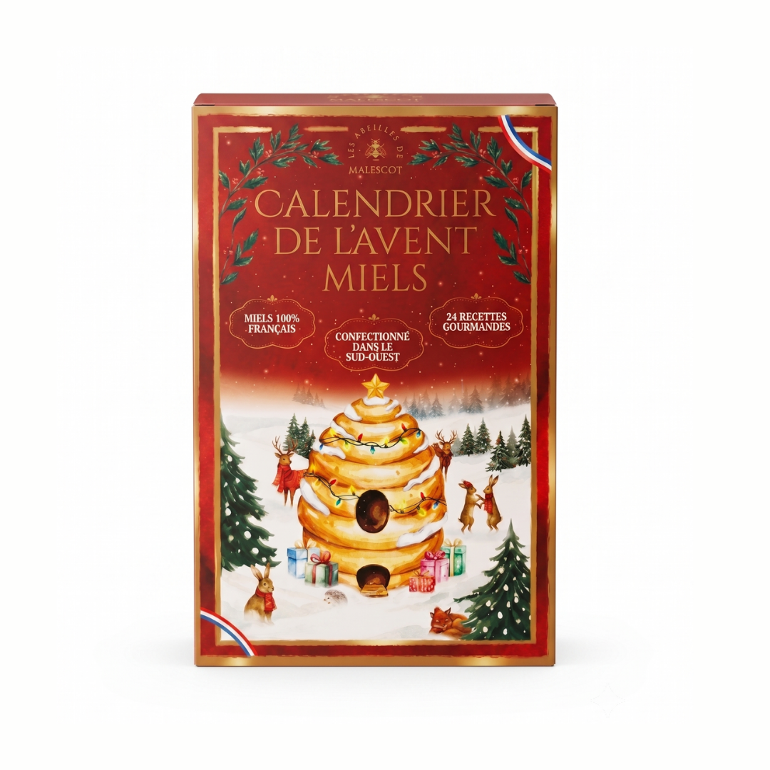 Calendario de Adviento de Miel Francesa - Navidad 2026