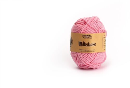 FILS DE COTON ROSE SPECIAL AMIGURUMI MILKSHAKE