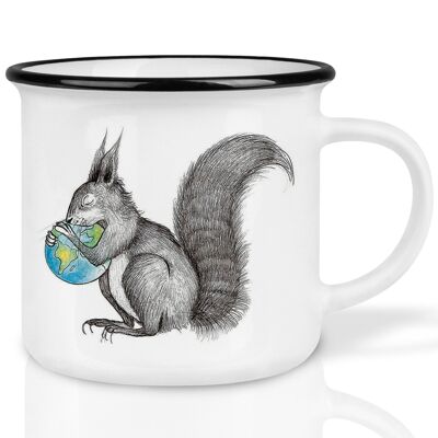 Ceramic mug – Squirrel World
