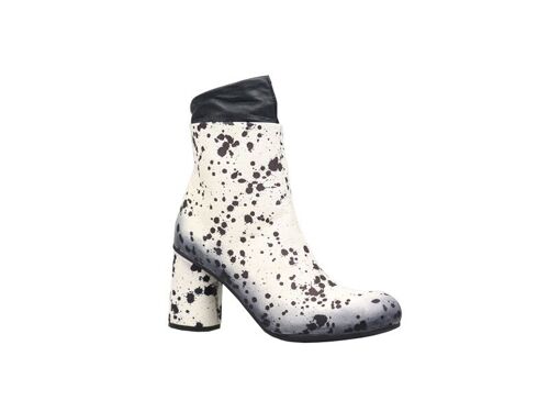 women Leather shoes SPATTER AW23 PAPUCEI