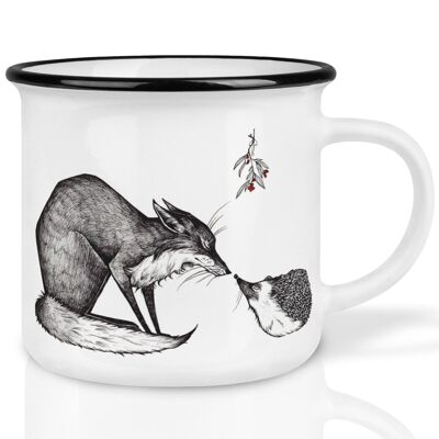 Ceramic Mug – Fox & Hedgehog