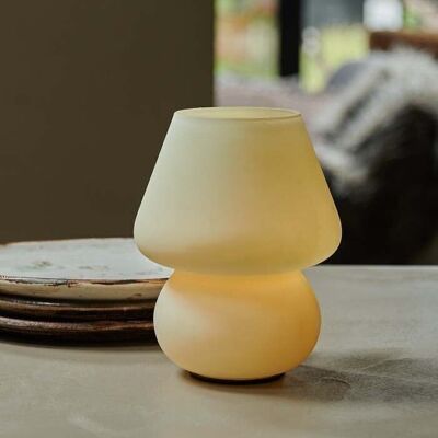 Carie Akku-LED-Lampe – Buttermilch – Abigail Ahern