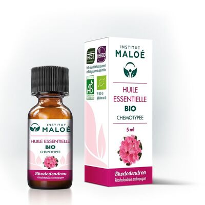 Olio essenziale di rododendro biologico - 5 ml