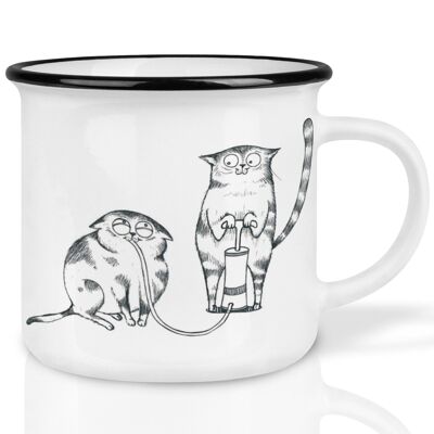 Tazza in ceramica - Gatti Elio