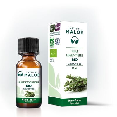 ORGANIC THYME ESSENTIAL OIL WITH LINALOL - 10 ML