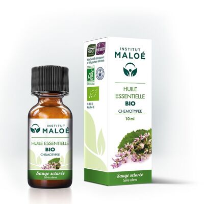 Huile essentielle de Sauge sclarée bio - 10 mL