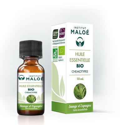 Aceite esencial de Salvia Española Bio - 10 mL