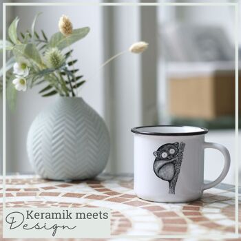 Mug en céramique – tarsier 9