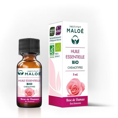 Aceite esencial de Rosa orgánico - 5 mL