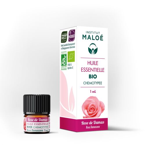 Huile essentielle de Rose bio - 1 mL