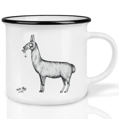 Ceramic mug – llama