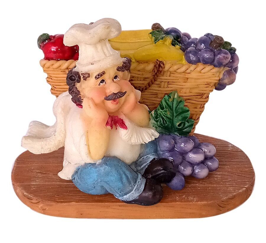 Custodia per tovaglioli "COOK" di RESIN. Dimensioni: 12x6x9 cm LL-203A