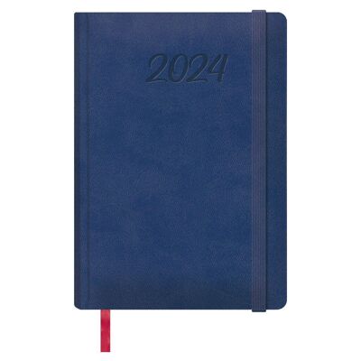 Dohe - Agenda 2024 - Page Jour - Format : 15x21 cm (A5) - 336 pages - Reliure cousue - Relié - Modèle Manaus