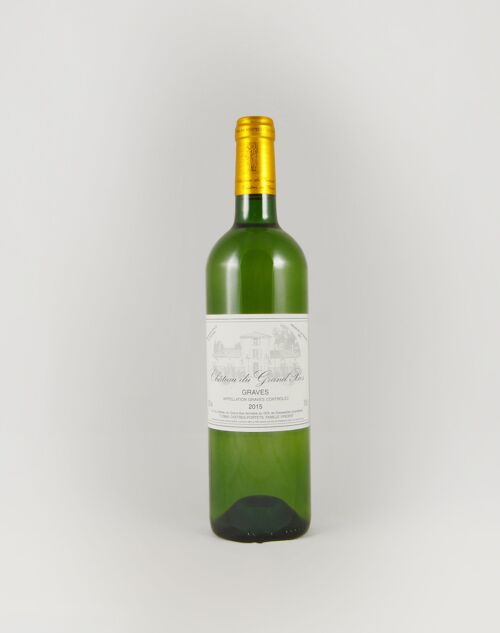 Vin Blanc - Château du Grand Bos - Graves Blanc 0,75L - Millésime 2017 à 2021 - Elevage en fût de chêne