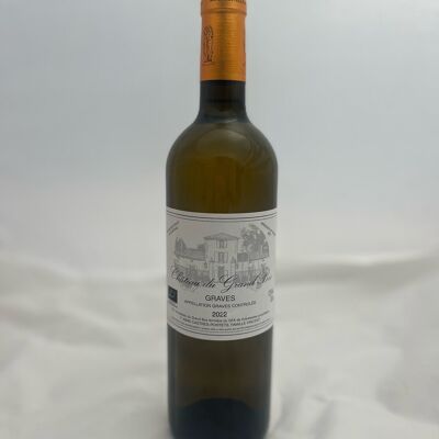 Vin Blanc - Château du Grand Bos - Graves Blanc 0,75L - Millésime 2017 à 2021 - Elevage en fût de chêne