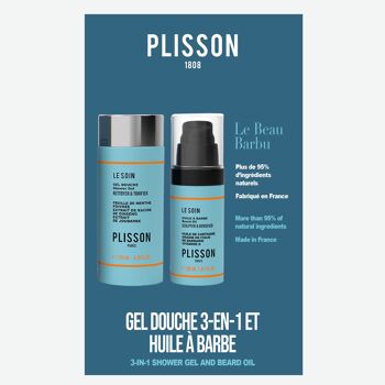 Duo Beau Barbu - Huile à barbe & Gel douche 3-en-1 4