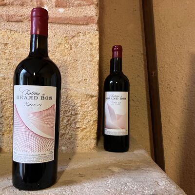 Red Wine Mini cuvée Nat-20 without added sulphites Vintage 2020 to 2022