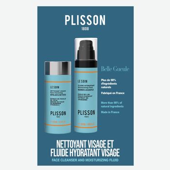 Duo Belle Gueule - Nettoyant visage & Fluide hydratant 4