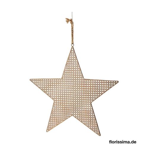 Etoile à suspendre bronze D 51 cm x H 37 cm - Décoration de Noël