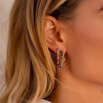 Kalila hoop earrings