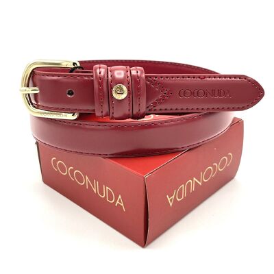 Marque Coconuda, ceinture en cuir véritable, art. IDK565/25