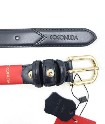 Marque Coconuda, ceinture en cuir véritable, art. IDK565/25 13