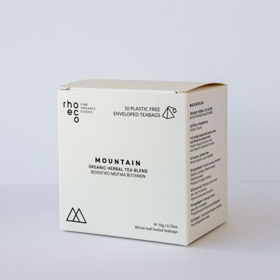 Montagne - Sachets de thé pyramidaux compostables - Mélange de tisanes biologiques